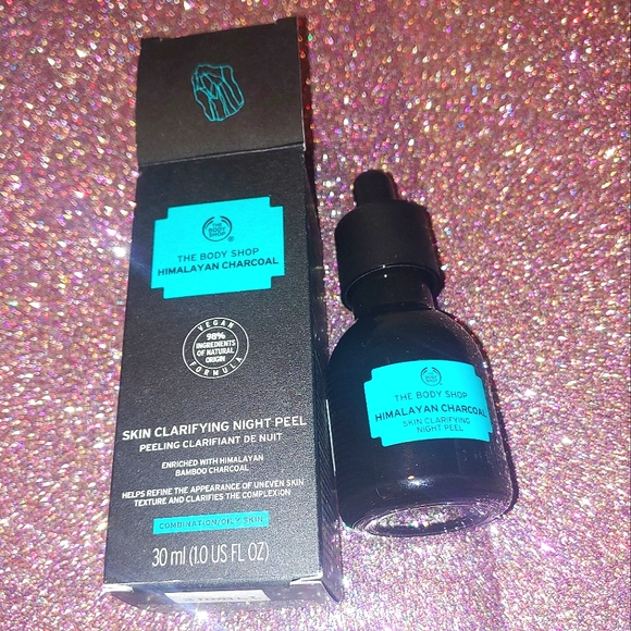 Himalayan Charcoal Skin Clarifying Night Peel The Body Shop